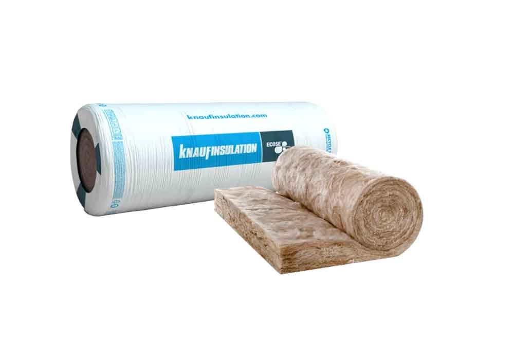 Knauf naturoll 031 glaswoldeken op rol